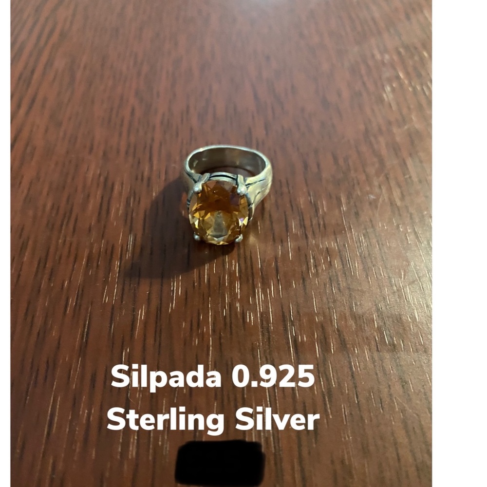 SILPADA ring, not sure how to describe color peach? Size 6